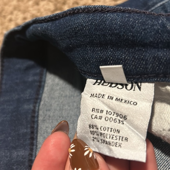 Hudson women’s jeans, size 30, mid rise, ankle skinny jean - Picture 4 of 4